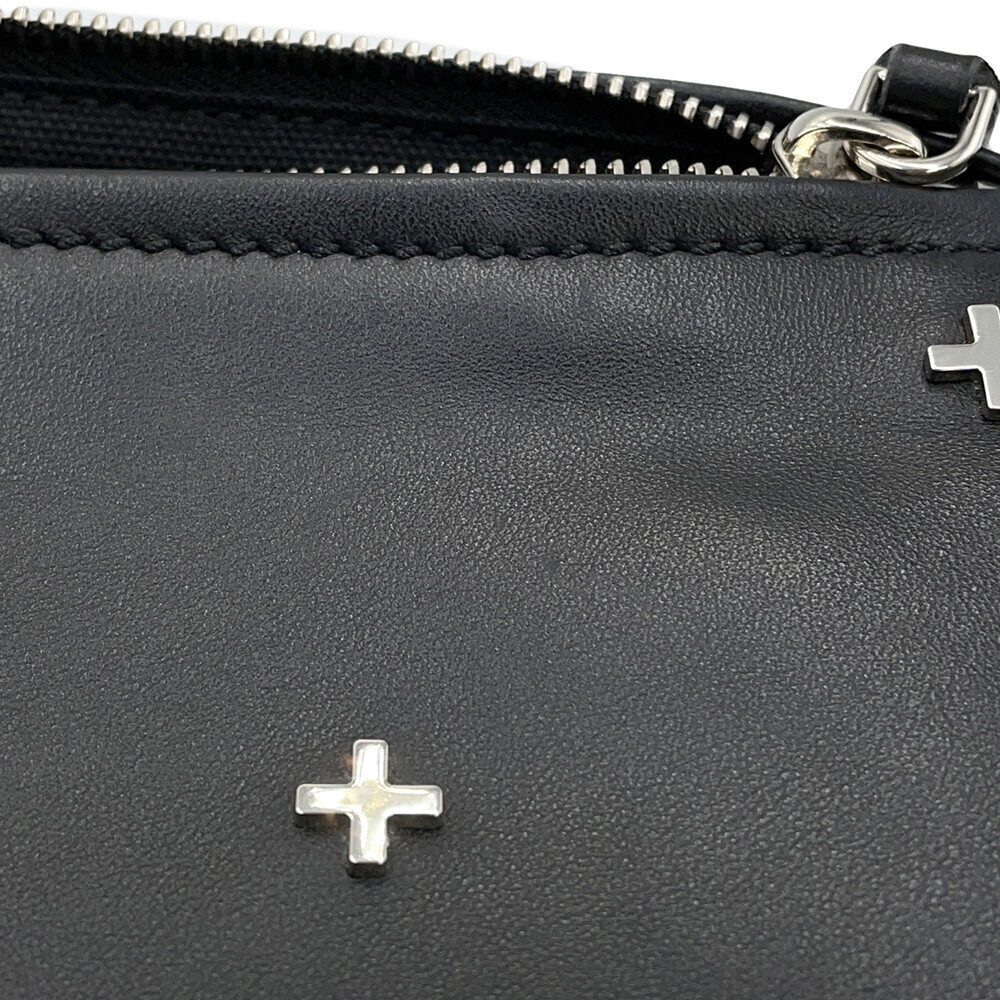 Givenchy Pandora Leather Shoulder Bag Black - Picture 6 of 11